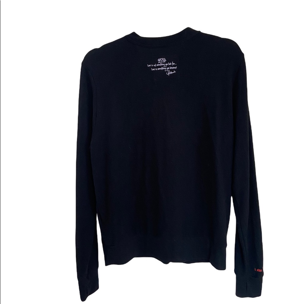 Peace Love World Grommet Sweater - Picture 5 of 14